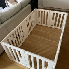 Large Baby Playpen with Door | Adjustable Play Yard | Like New