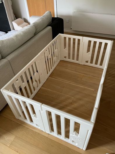 Large Baby Playpen with Door | Adjustable Play Yard | Excellent Condition
