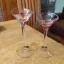 Newgrange Living martini glasses. Perfect condition Image 2