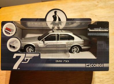 Corgi 1:36 007 James bond BMW 750i Tomorrow Never Dies