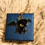 Flying Dragon Necklace Toothless Inspired How to Train Your Dragon Jewelry Image 8