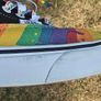 Vans Rainbow Pride Trainers Mens UK10.5 Image 4