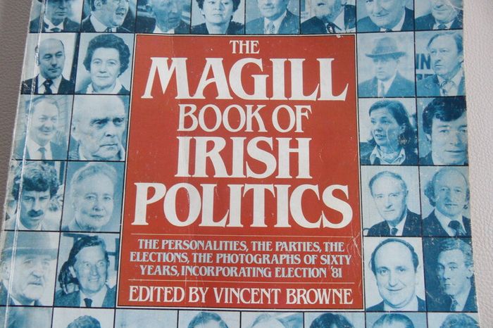 26 Counties On Irish Politics 1930's to 1980's Old Book Of The Magill Book Of Irish Politics , The Parties , The Election's The Photographs Of Sixty Years , Incorporating Election's To 81 By Vincent Brown