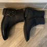 Primadonna Black Leather Ankle Boots Image 3