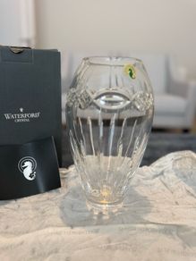Waterford Crystal : Dolmen 9" vase