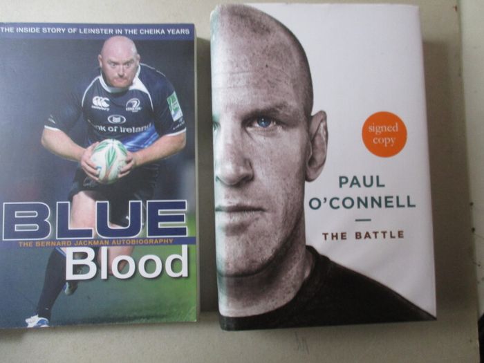 Irish Rugby - 3 Signed Books