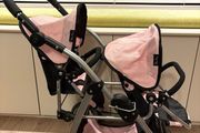 Baby doll double buggy