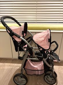 Baby doll double buggy