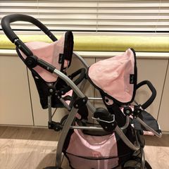 Baby doll double buggy