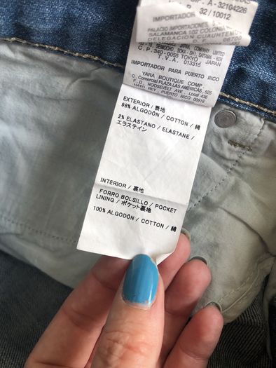 Adolfo Dominguez blue jeans