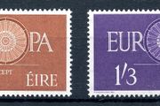 Ireland 1960 - Scott 175-176 Europa - C. Value 55.00 Euro - Mint Never Hinged - Free Postage