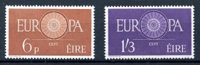 Ireland 1960 - Scott 175-176 Europa - C. Value 55.00 Euro - Mint Never Hinged - Free Postage