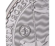 2025 UK 2 Pounds Britannia 1oz Silver Bullion Coin Privy Mark Tilawa.(In Capsule)