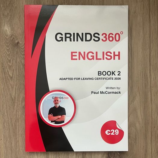 Grinds360 Leaving Certificate English Book 2 By Paul McCormack