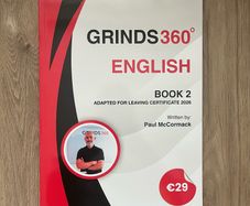 Grinds360 Leaving Certificate English Book 2 By Paul McCormack