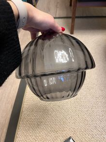Pooky Lighting Glass Pendant and Bulb brand new in box worth 130 euro