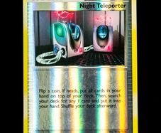 Night Teleporter 138/147 Reverse Holo Platinum Supreme Victors Pokemon Card 2009