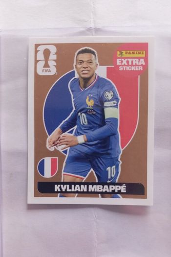 Kylian Mbappe Panini Sticker