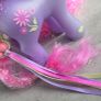 Petal Blossom with Barette and Crown Accessoriess MLP G1 My Little Pony 2002 Image 9