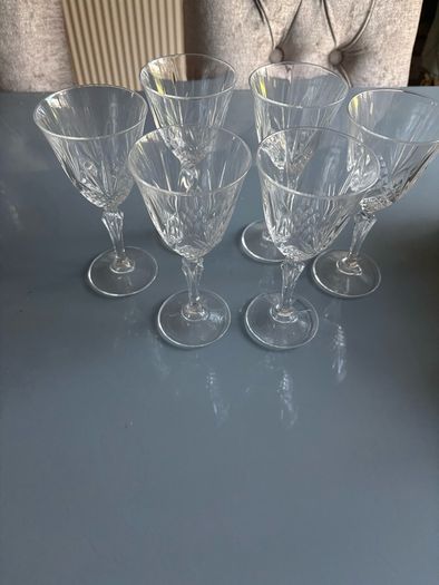 Assorted  crystal glasses