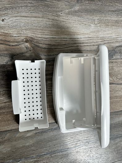 Nail Hair Tools Tray Sterilizer Manicure Disinfection Plastic Box Nail Sterilizing Clean Container
