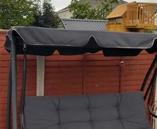 Garden swing seat. 4 seater