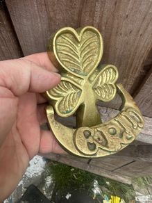 Vintage brass knocker