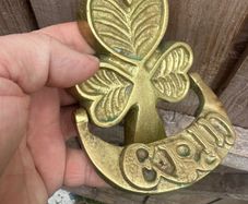 Vintage brass knocker