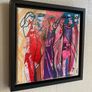 Original Abstract Painting Original Art Of Group of Girls female friends or models irish  Art Image 6