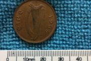 Irish half penny 1965