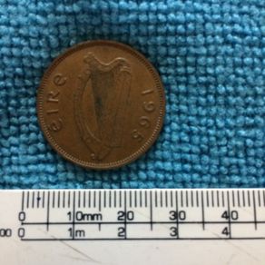 Irish half penny 1965