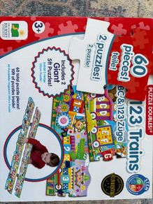 Giant ABC & 123 Floor Puzzle