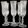 6 x Vintage RCR Harrods Crystal Champagne Flutes Image 4