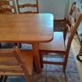 Kitchen table & six chairs Image 5