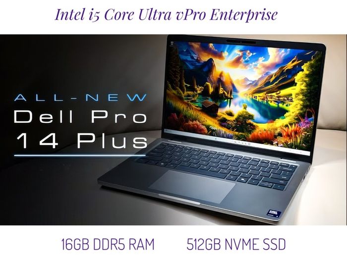 NEW laptop: Dell Pro 14 Plus & gift: new Dell laptop bag