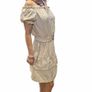 Spanish dress with ruffles, beige Image 2