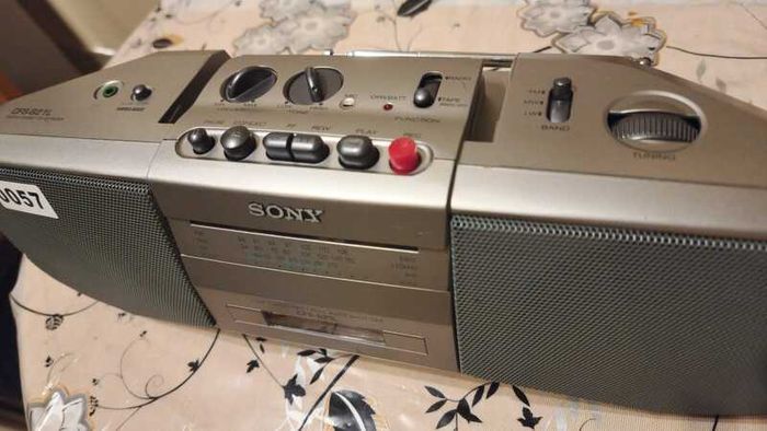 From 2001  Sony CFS-B21L, working only as radio, cassette deck broken, no motor.