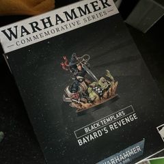 Warhammer 40,000 commemorative series black templars, bayards revenge