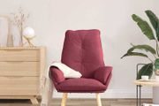 Relaxing Chair Wine red
