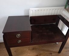 Hall table / phone bench
