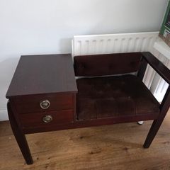 Hall table / phone bench