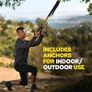 TRX All-in-One Sling Trainer Extremely Versatile Fitness System for Home with Access to TRX Training Club Image 3