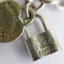 Return to Tiffany Heart Tag Bracelet in Sterling Silver with Heart Tag a Padlock length 7,5" - 33,22g Image 4