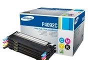 Genuine Samsung P4092 cyan - magenta - yellow ink cartridges
