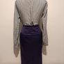 Beautiful Purple Pencil Skirt Image 6