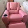 Kids Pink Recliner Chair Image 2