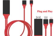 HDTV HDMI AV cable iphone digital TV USB lightning to HDMI TV Connector