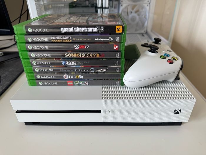 Xbox One S - 2TB HDD with 8 Games