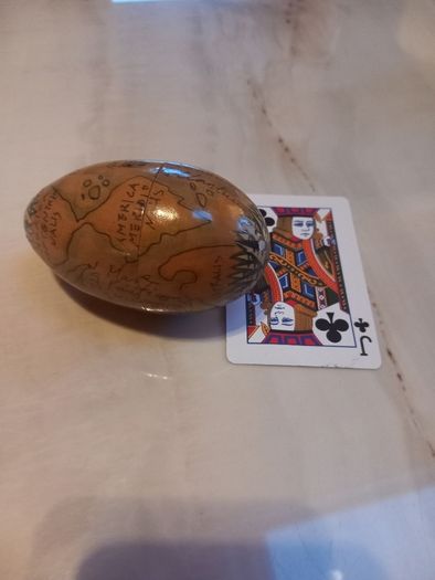 Bird, gnome, globe nesting dolls, D18 post 8e