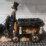 Yankee Candle Halloween Boney Wagon Candle holder Image 4